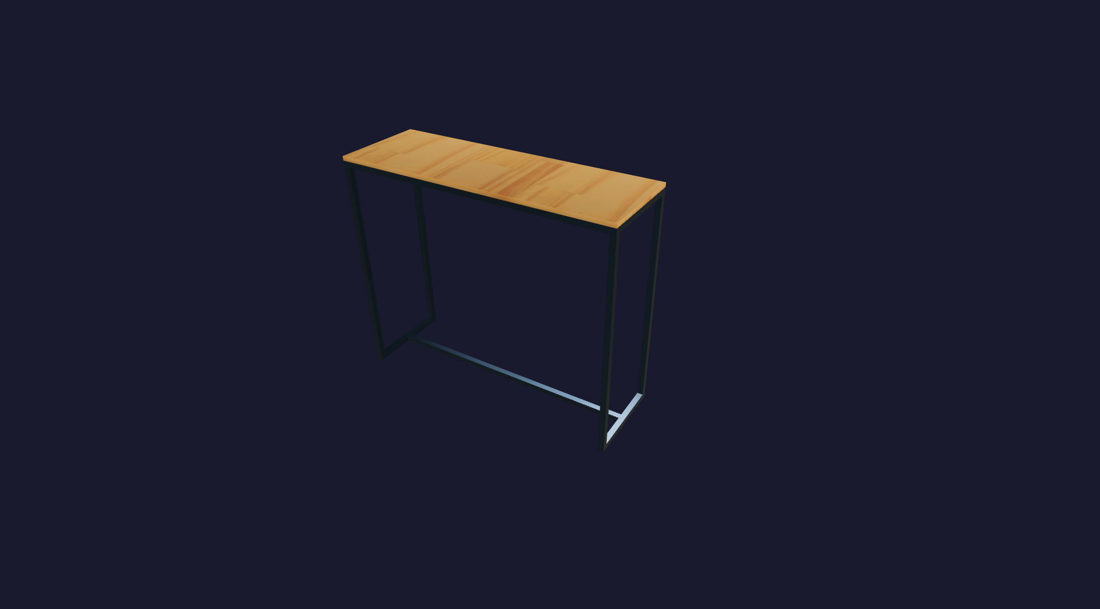 Plano 3D Desayunador Para Exterior