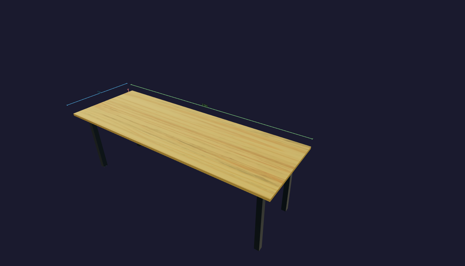 Plano 3D mesa 1