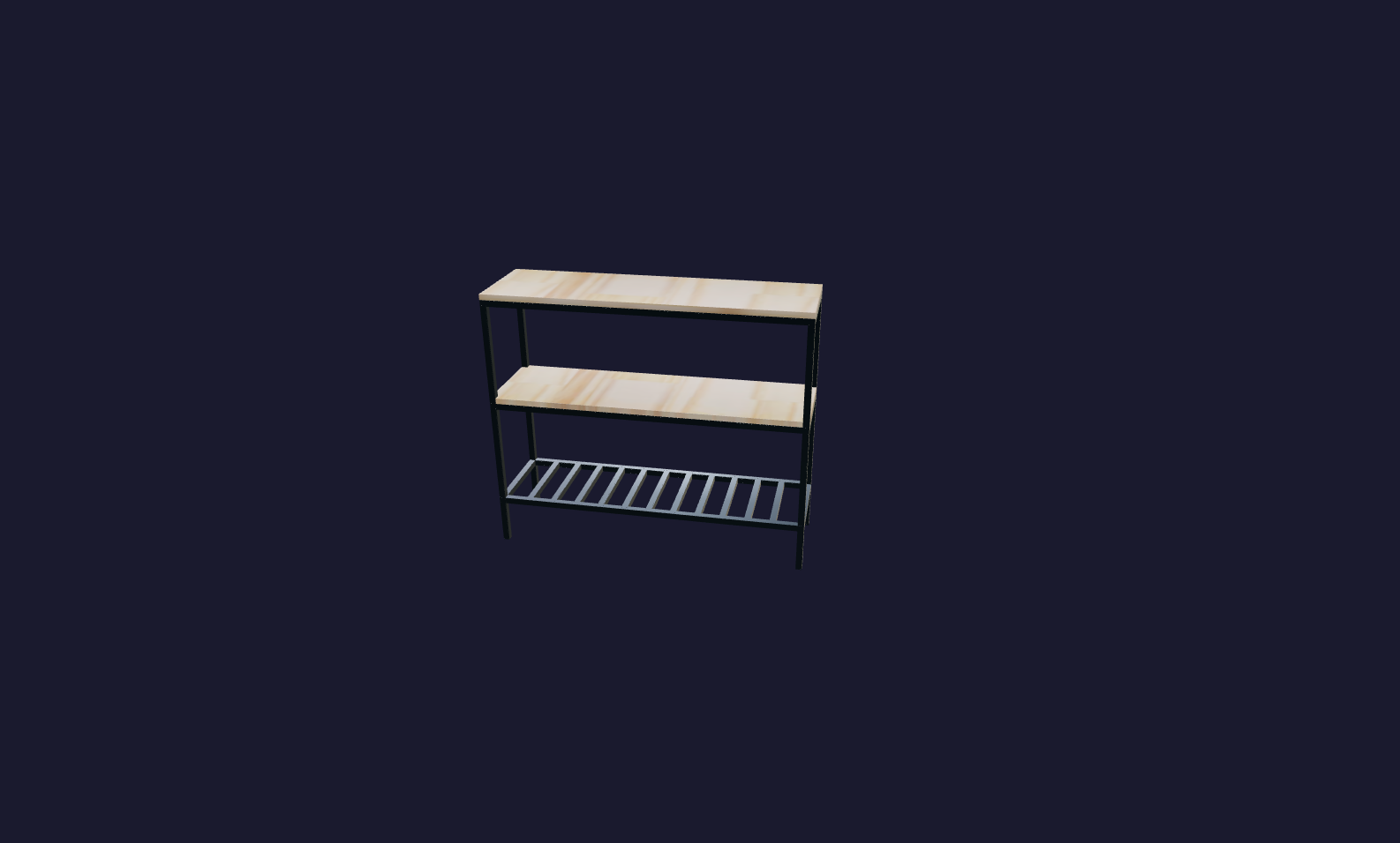Plano 3D Mueble De Cocina Multiuso