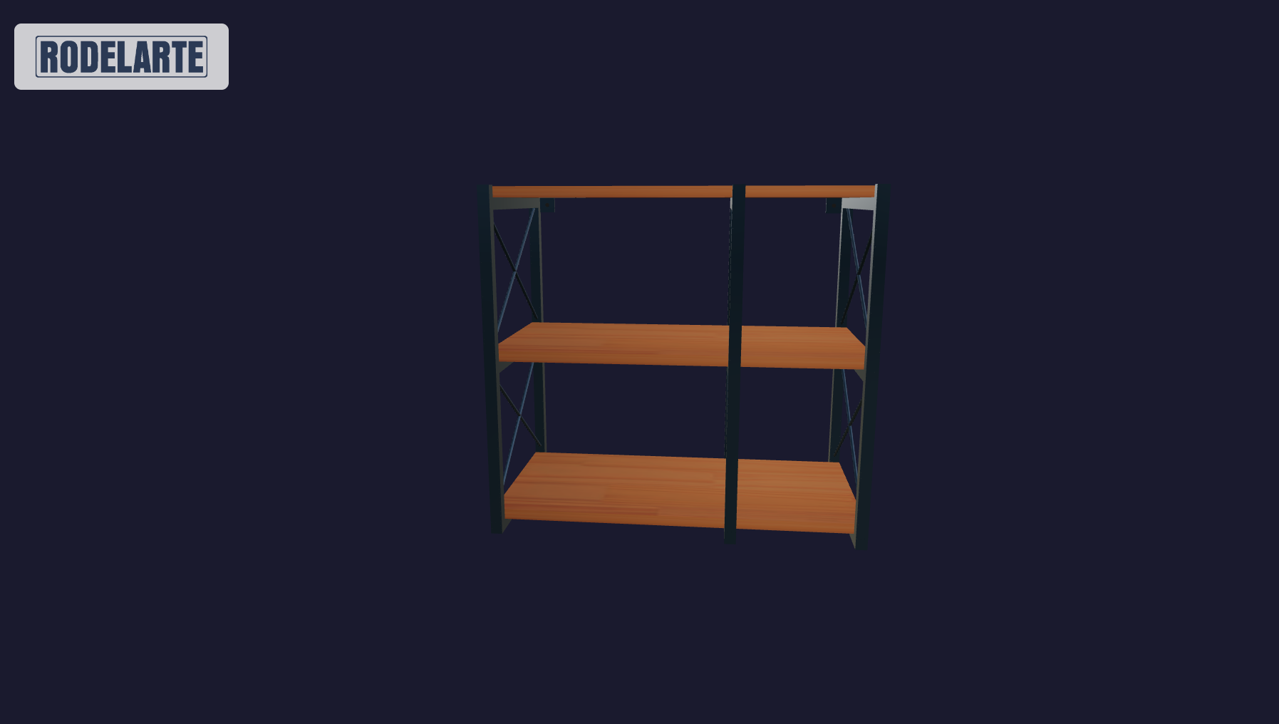 Plano 3D Aereo de Cocina Alexandra