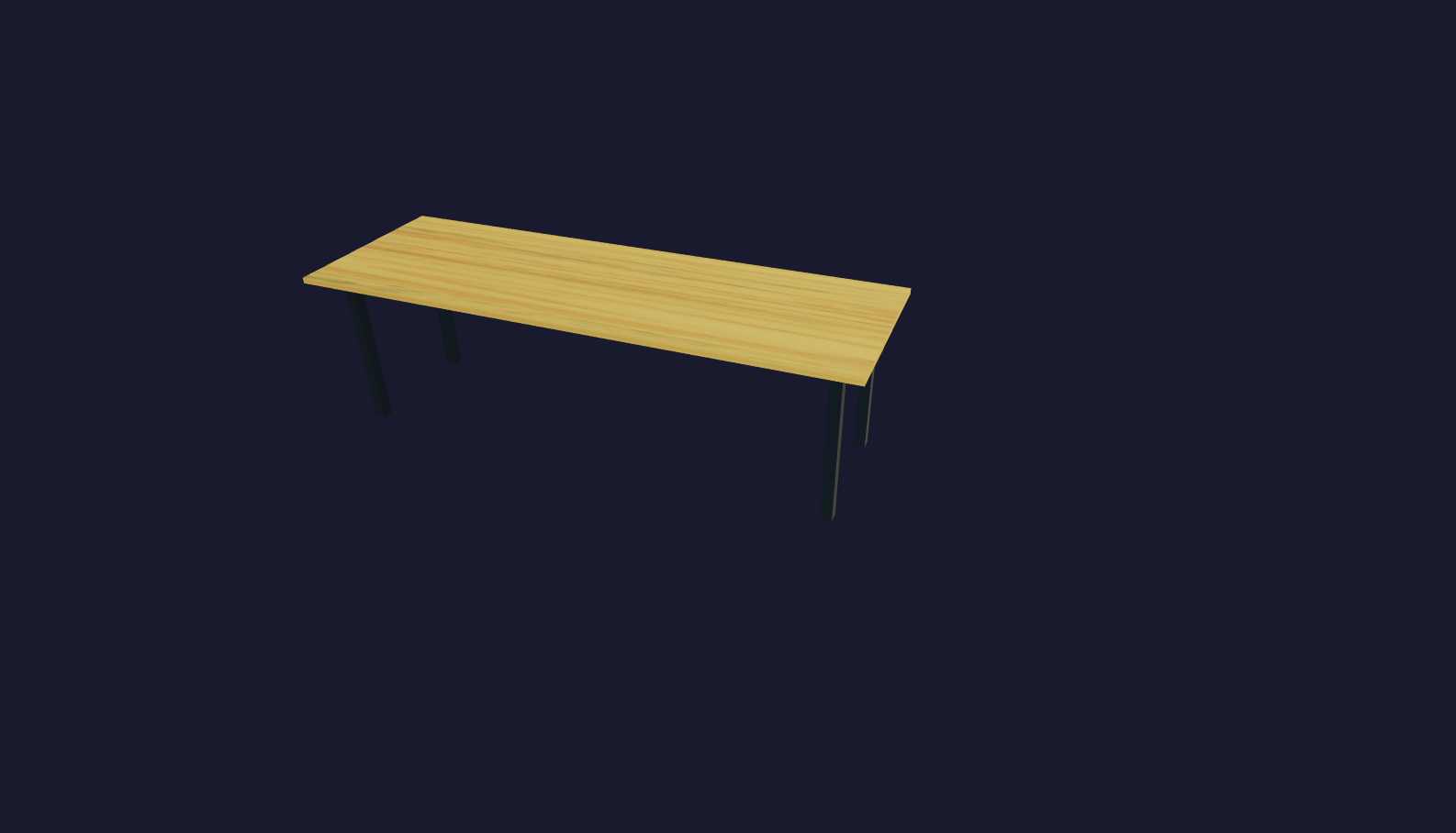Plano 3D Mesa 73x240x80
