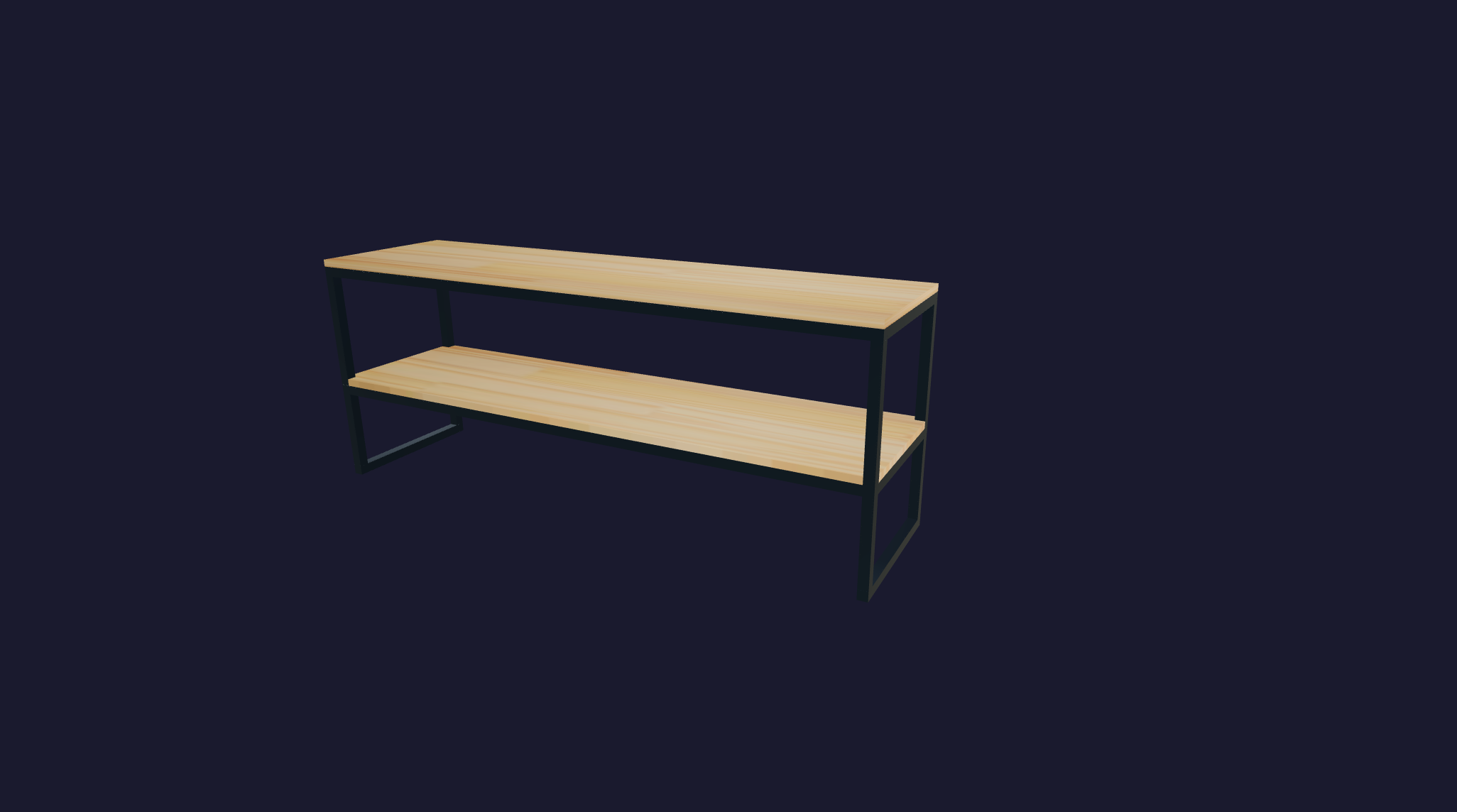 Plano 3D Camila - Rack TV
