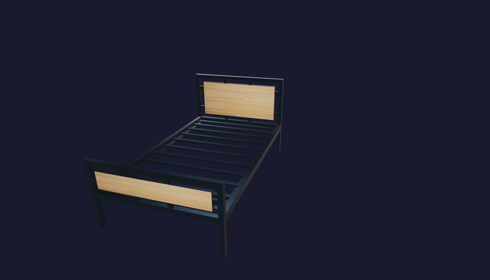 Plano 3D Cama Marisabel