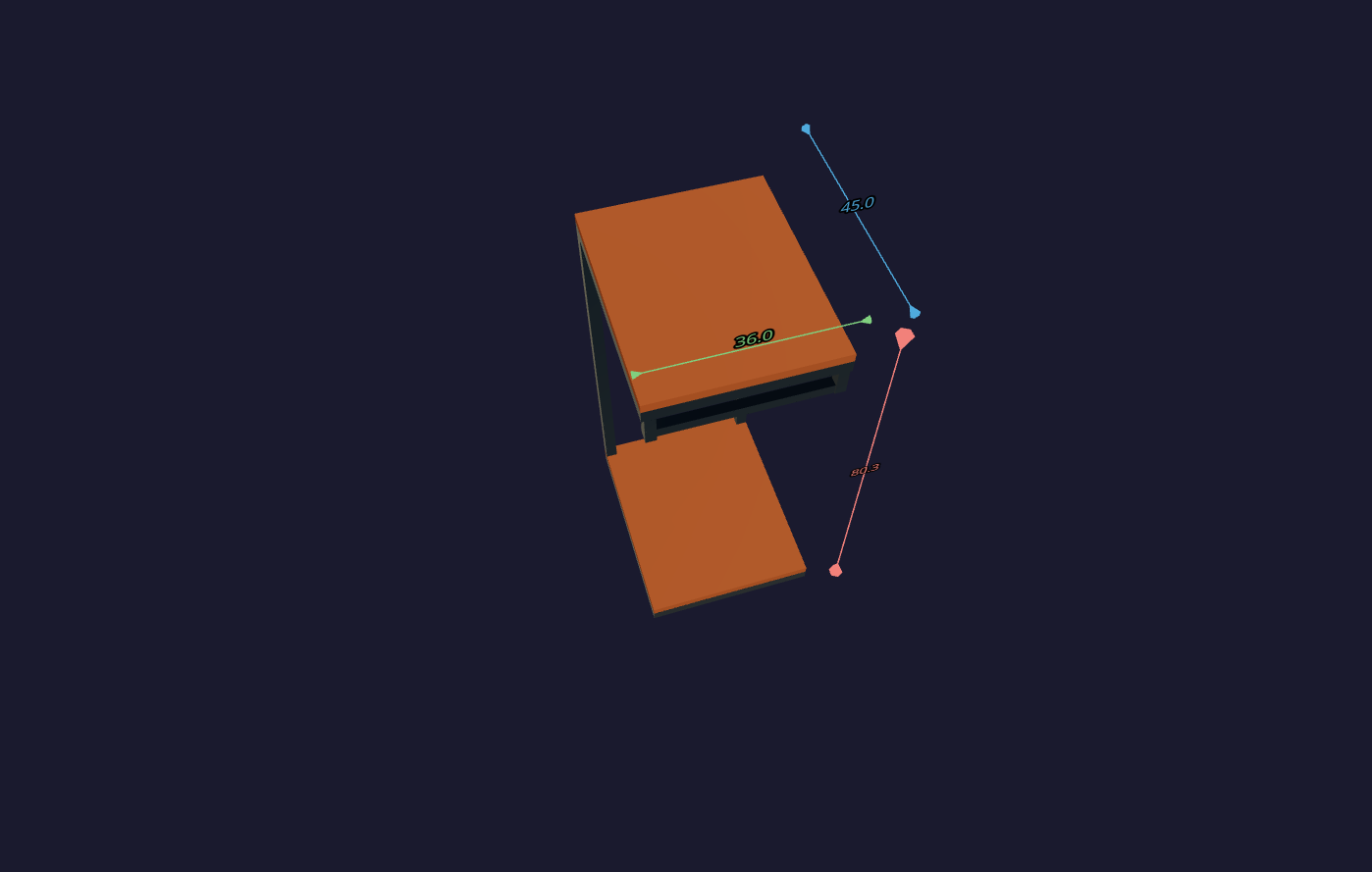 Plano 3D QWERTTE