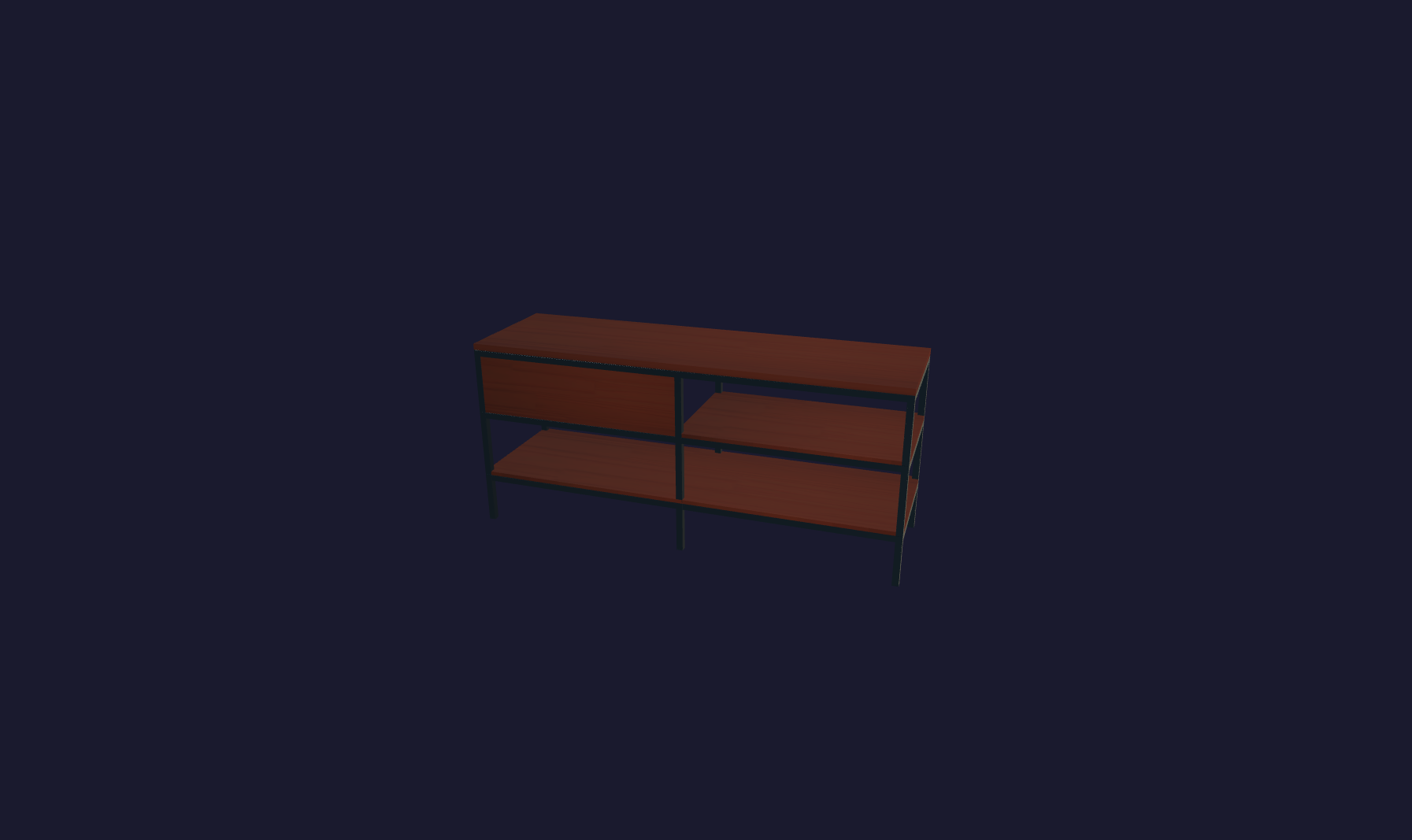 Plano 3D Mesada para Cocina