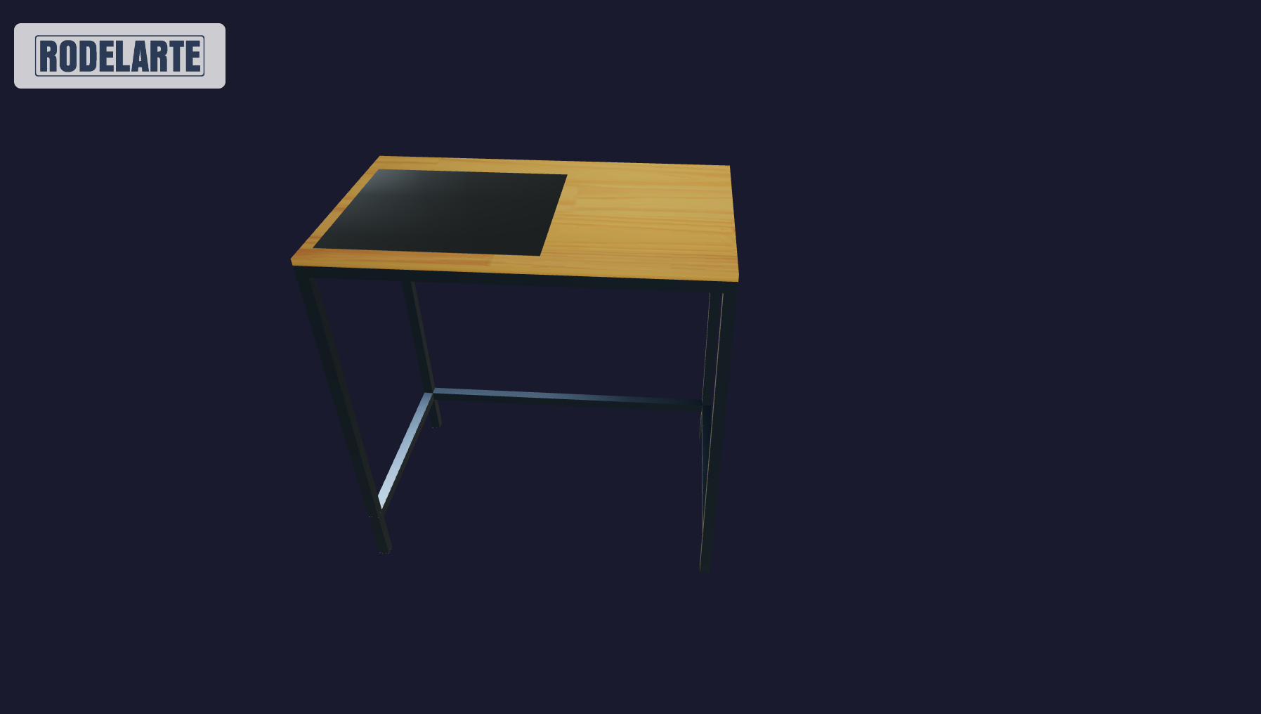Plano 3D Mueble de cocina exterior - Maria