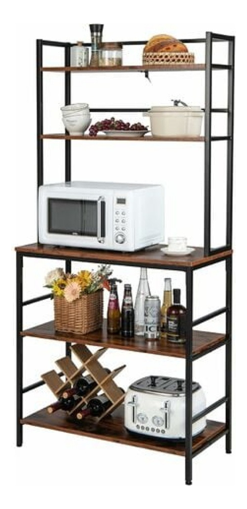 Mueble De Cocina Auxiliar Estantes