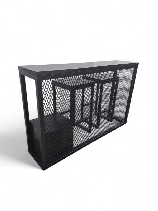 Barra de Cocina con Taburetes y Cubo - Imagen 9
