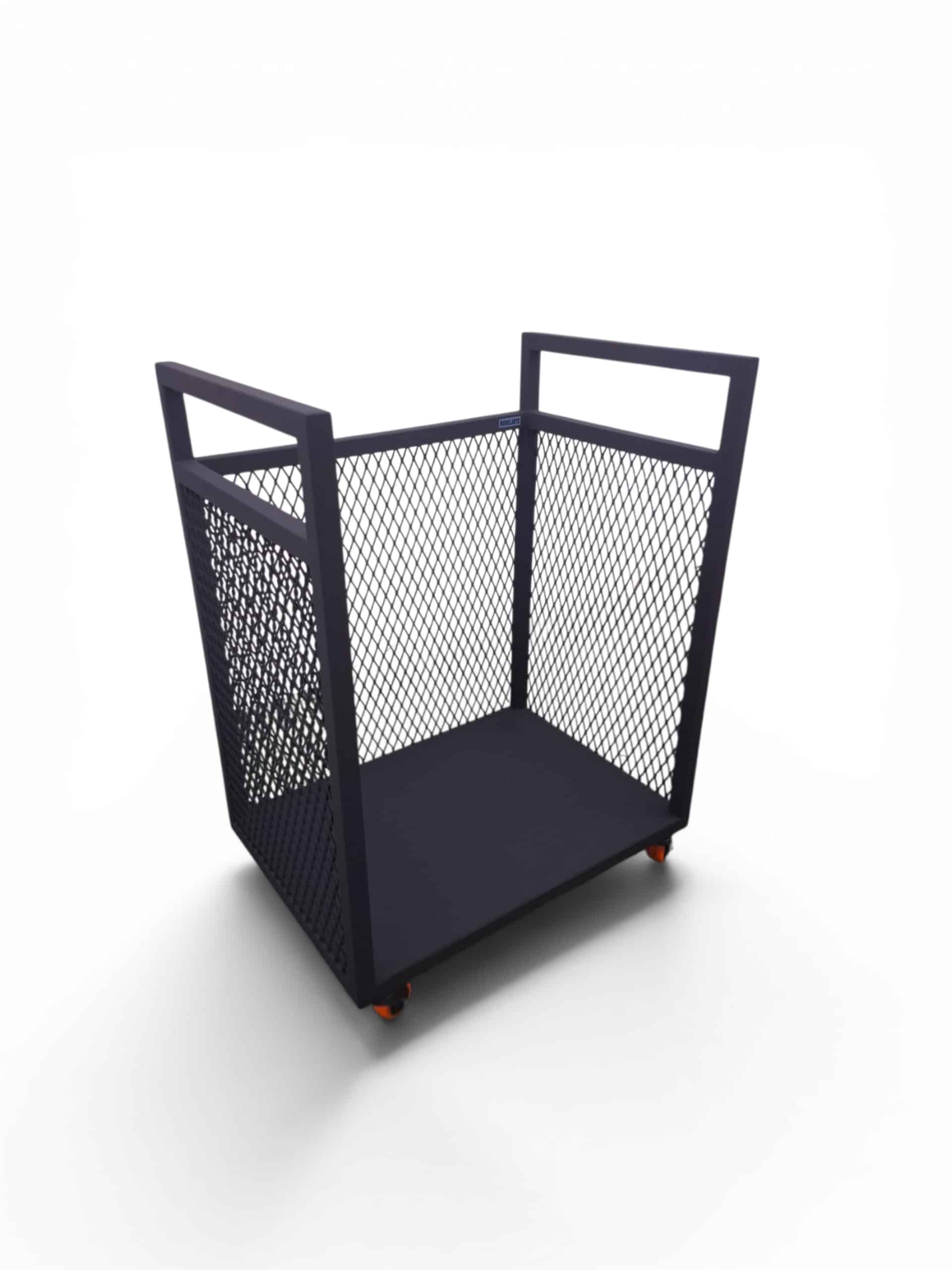 Leñero de interior: soporte para leña