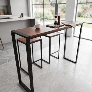 Barra Alta de Cocina (ambientada IA)