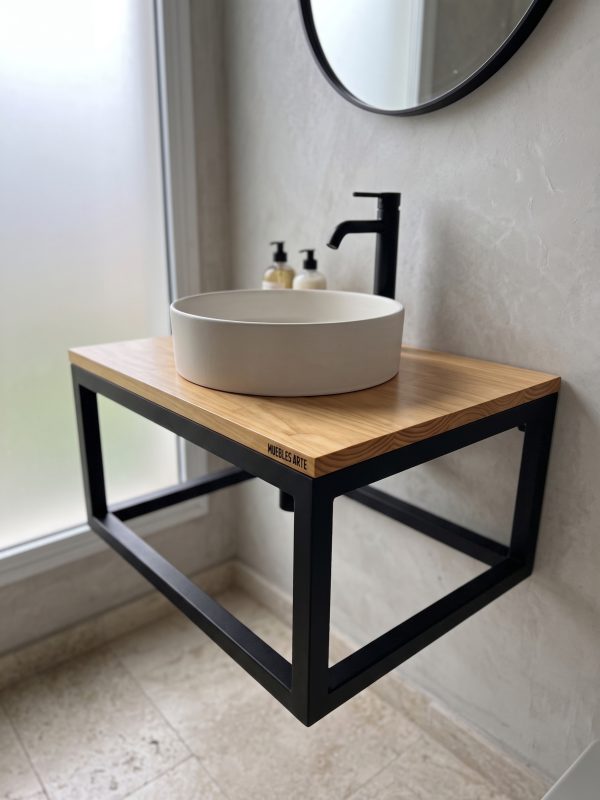 Mueble Flotante Para Baño (ambientada IA)