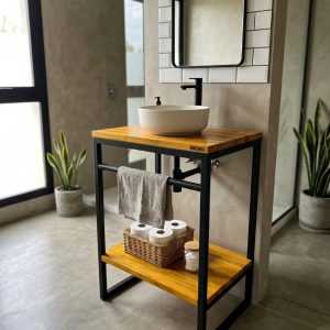 Mesada De Baño Para Bacha (ambientada IA)