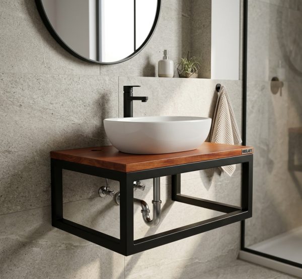 Mueble de Baño Para Colgar (ambientada IA)