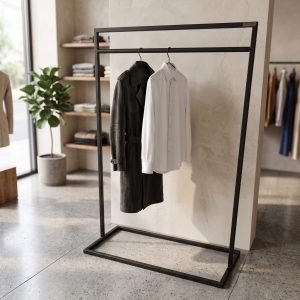 Perchero Simple Para Tienda (ambientada IA)