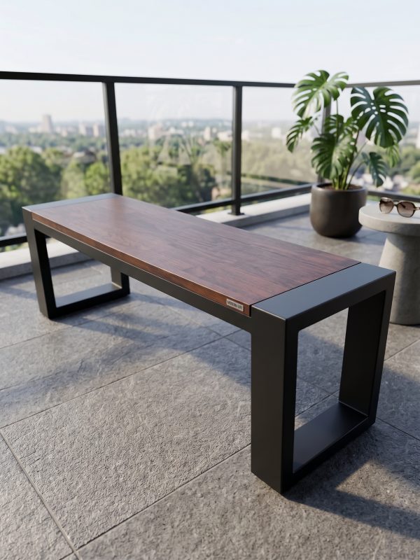 Banco Para Terraza (ambientada IA)