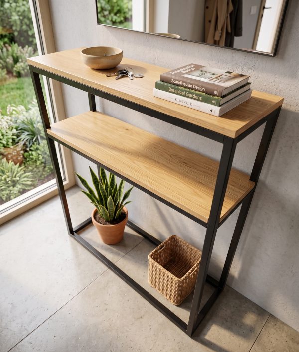 Mesa Recibidor de Arrime (ambientada IA)