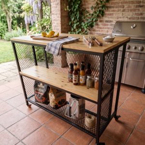 Barra Para Barbacoa (ambientada IA)