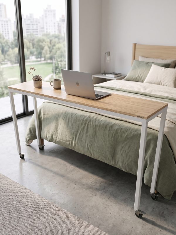 Mesa Móvil Para Cama 2 Plazas (ambientada IA)