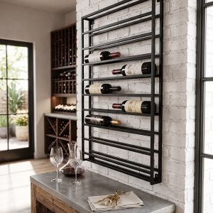 Botellero Para Vinos (ambientada IA)