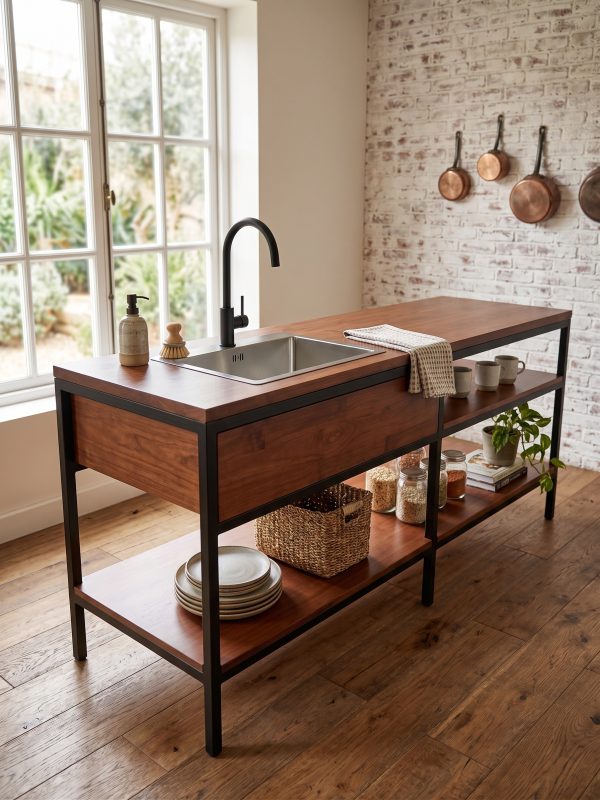 Mesada para Cocina (ambientada IA)