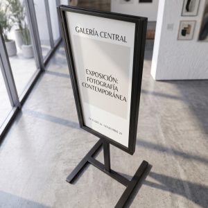 Soporte Para Cartel (ambientada IA)