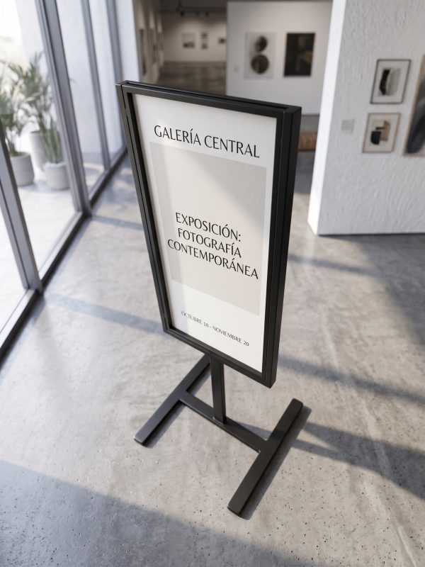 Soporte Para Cartel (ambientada IA)