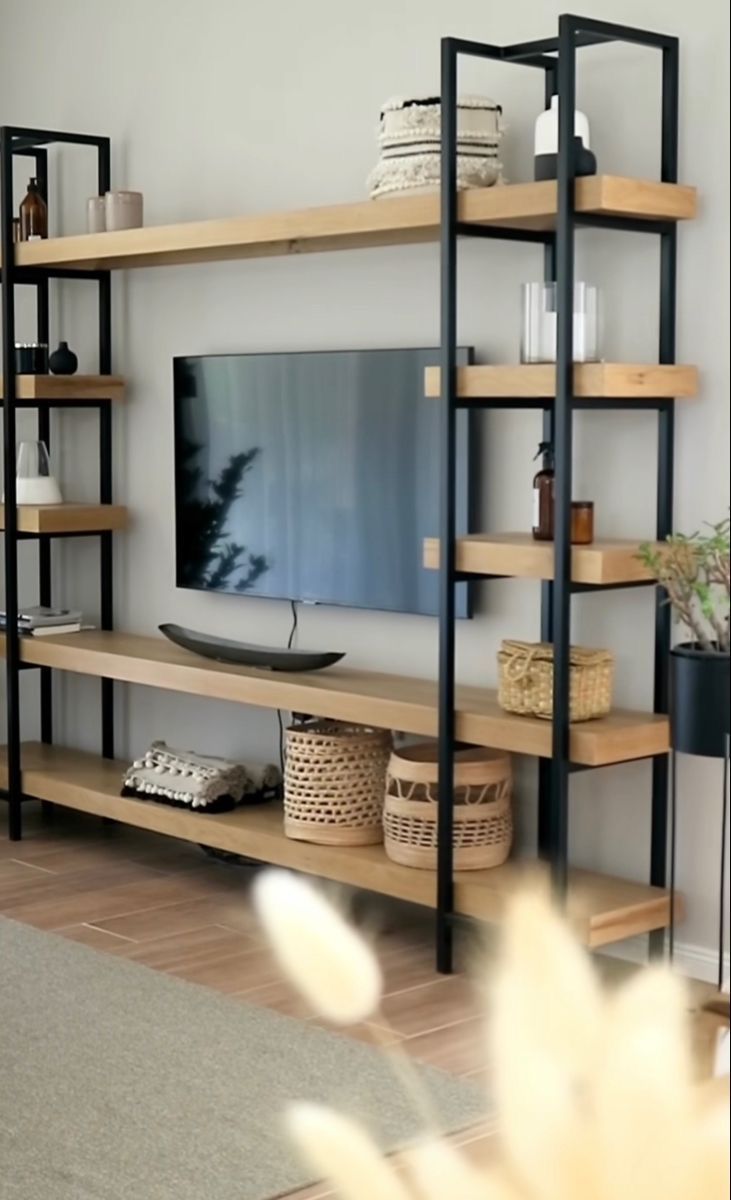 Estantería Estilo Industrial para TV