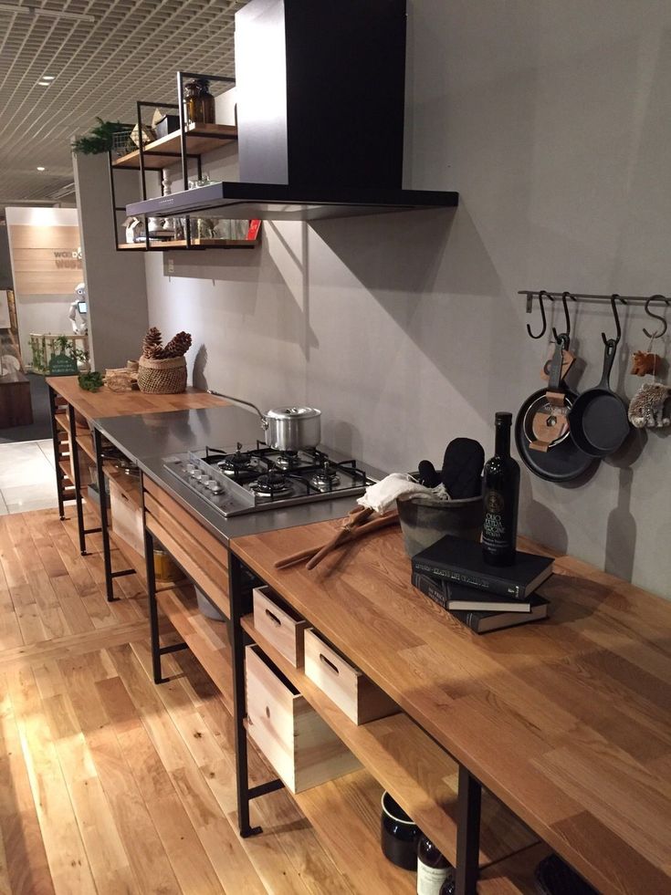 Islas de cocina: Estilo industrial chic